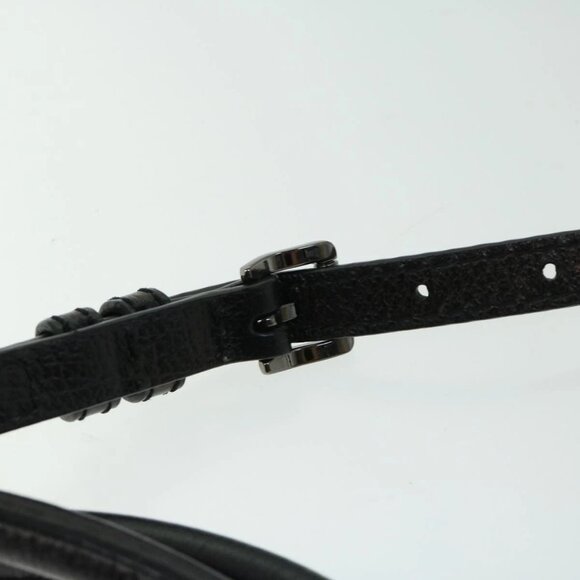 BURBERRY Hand Bag Nylon Leather 2way Black Auth ep3476 - Picture 8 of 16